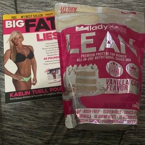 Lady boss lean with big fat lies book